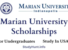 Marian University Scholarships