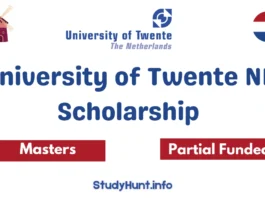 University of Twente NL Scholarship