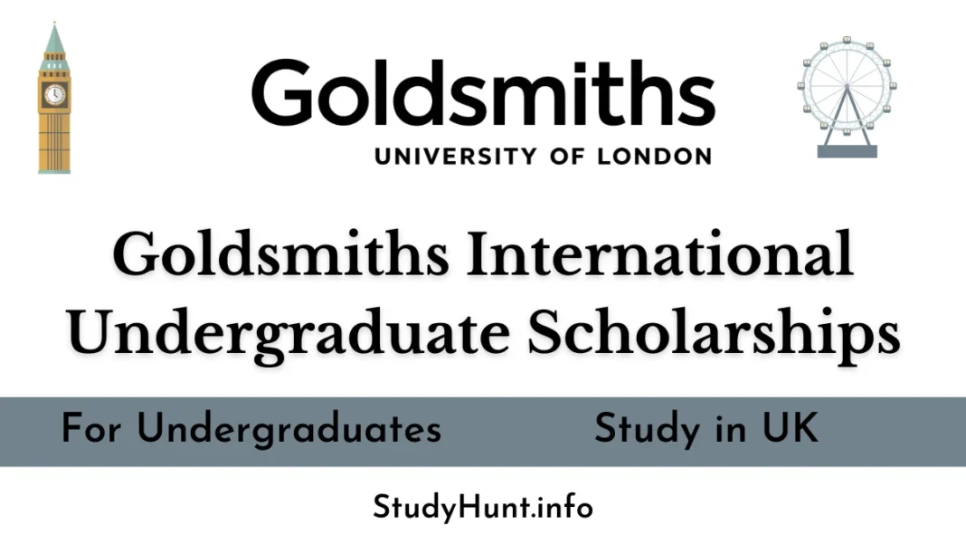 Goldsmiths International Undergraduate Scholarships