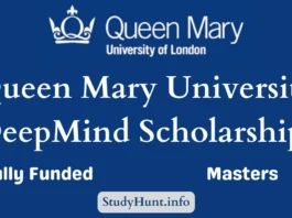 Queen Mary University DeepMind Scholarships