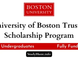 University of Boston Trustee Scholarship Program