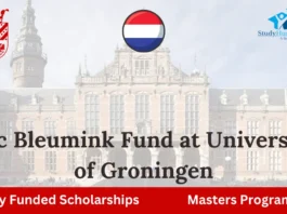 Eric Bleumink Scholarship