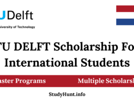 TU DELFT Scholarship