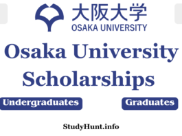 Osaka University Scholarships For International Students