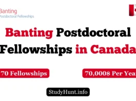 Banting Postdoctoral Fellowships in Canada