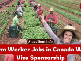 Farm Worker Jobs in Canada With Visa Sponsorship