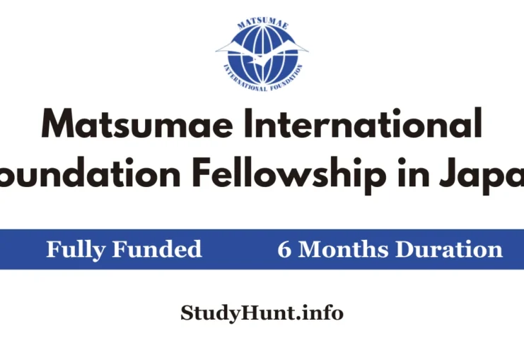 Matsumae International Foundation Fellowship in Japan