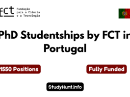 PhD Studentships by FCT