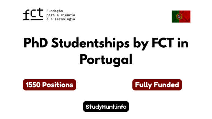 PhD Studentships by FCT