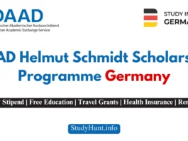 DAAD Helmut Schmidt Programme