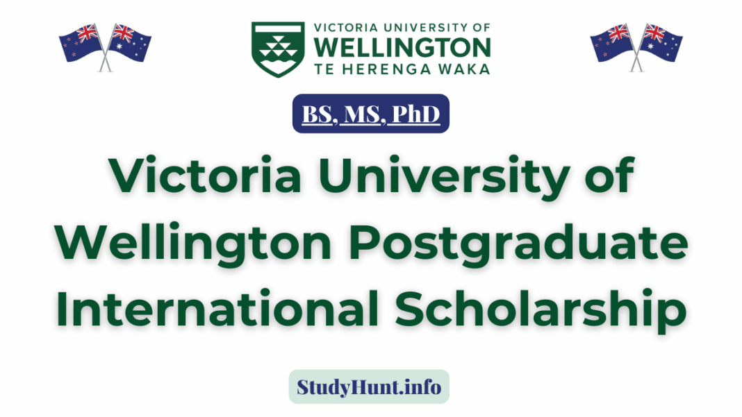 Victoria University of Wellington Postgraduate International Scholarship