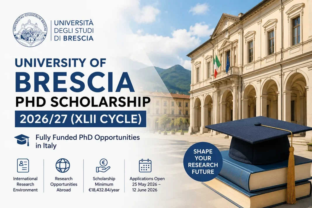 University of Brescia PhD Scholarship
